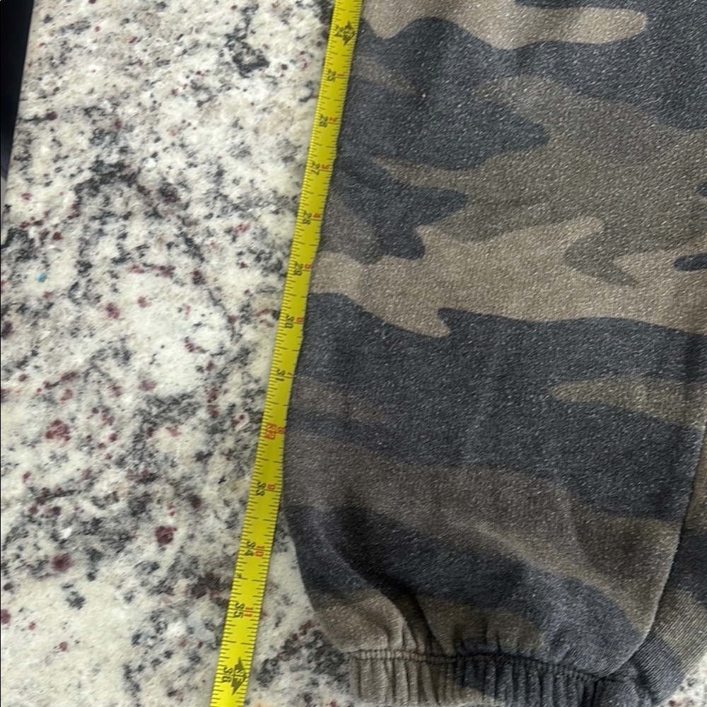 Camo PINK sweatpants with White Lettering - Picture 5 of 6